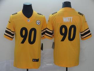 Steelers Watt Yellow Jersey