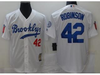 ROBINSON WHITE MLB BROOKLYN JERSEY