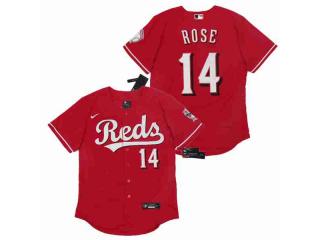 Reds Rose MLB Red Jersey
