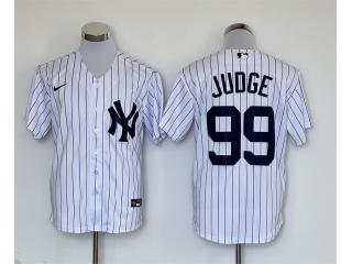 JUDGE MLB WHITE PINSTRIPE JERSEY