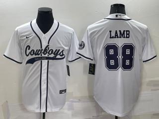 LAMB WHITE BASEBALL JERSEY