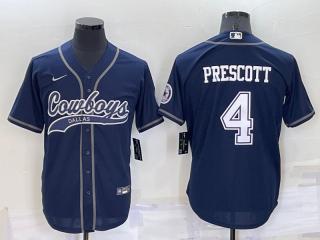 PRESCOTT BLUE BASEBALL JERSEY