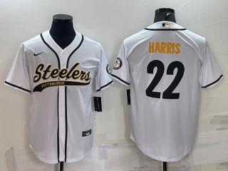HARRIS WHITE CUSTOMIZED BASEBALL JERSEY