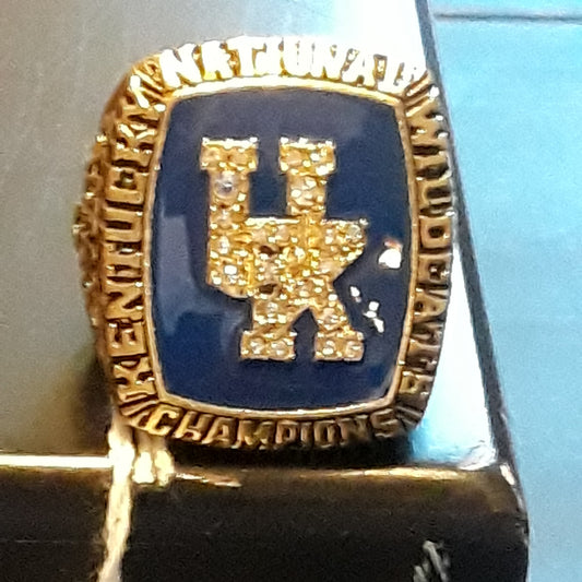 KY WILDCATS 1998 GOLD NCAA RING