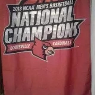 LOUISVILLE CARDINALS 2013 CHAMP FLAG