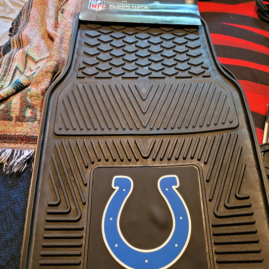 COLTS Set of 2 NFL Front Heavy Duty