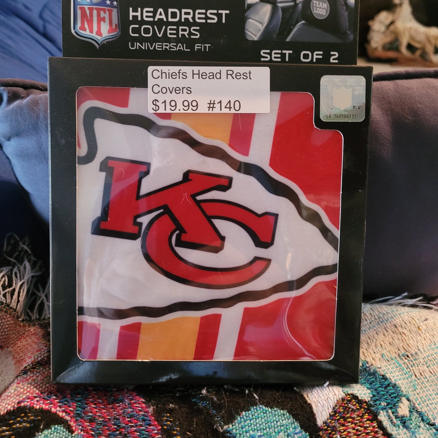 CHEIFS HEAD REST SET