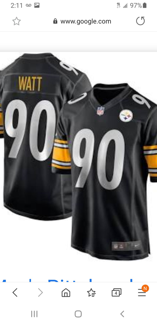 Steelers Watt Jerseys
