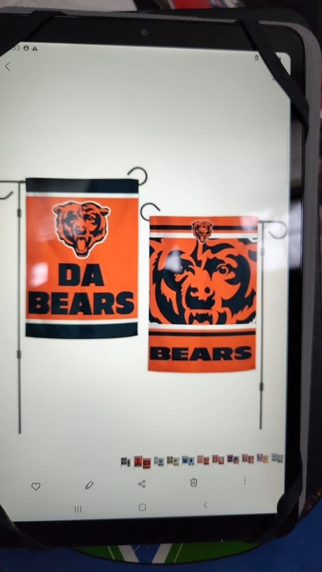 CHICAGO BEARS GARDEN FLAG