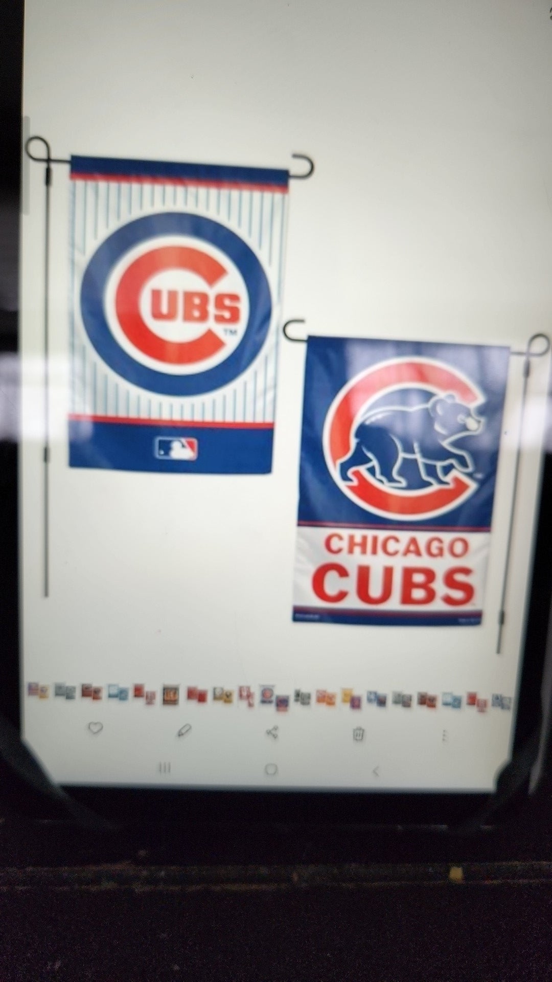 CUBS GARDEN FLAG