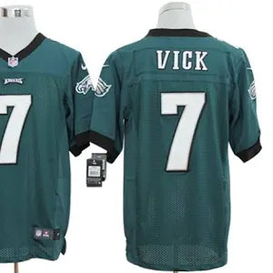 VICK NFL GREEN JERSEY